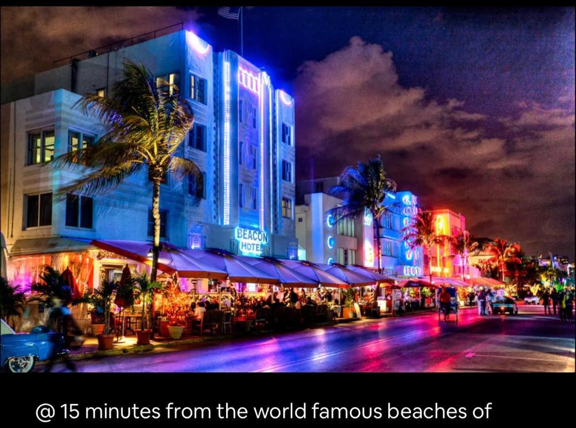 Apartmán Beautiful House 7 Min From Miami Airport W Free Parking Exteriér fotografie